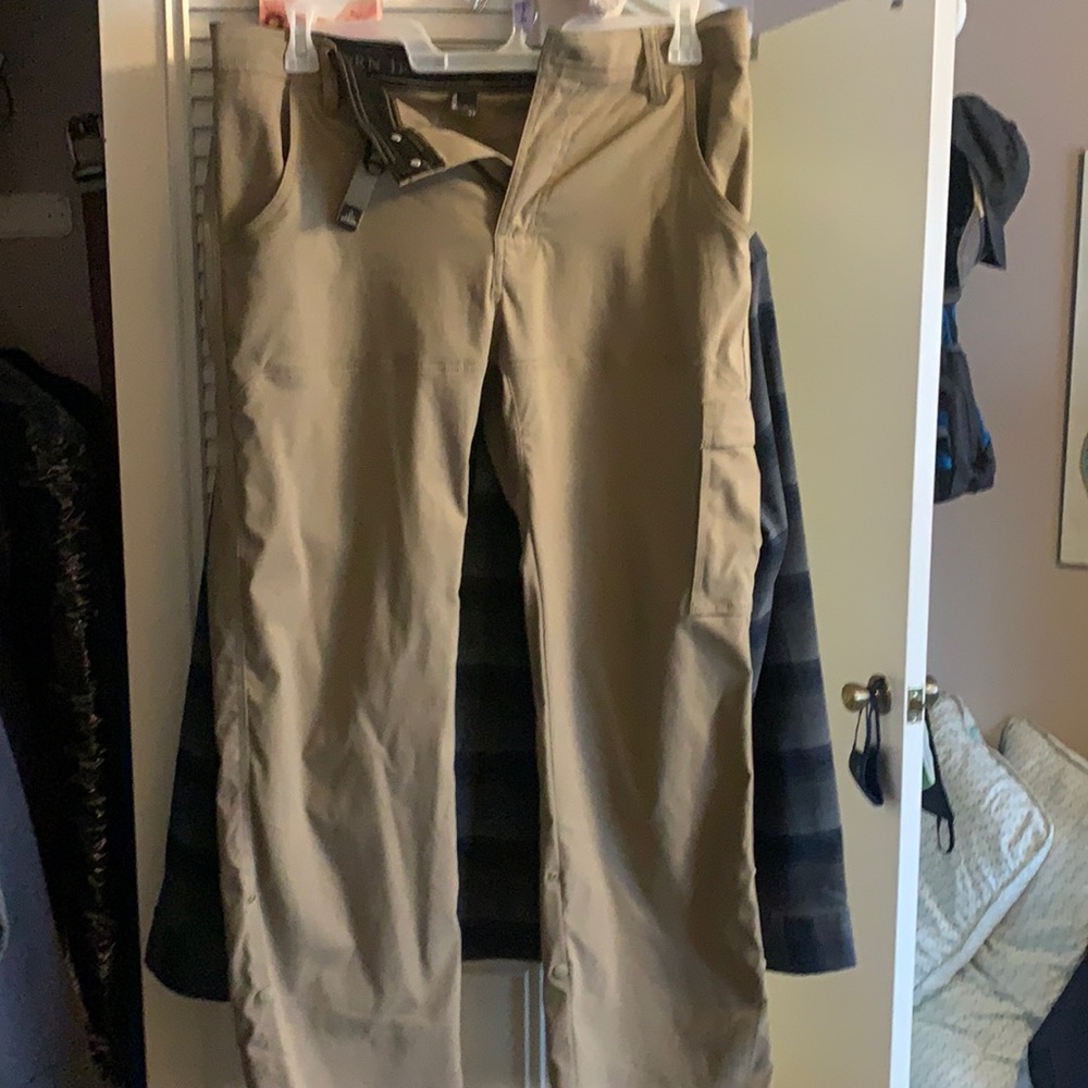 Prana hiking pants khaki   32